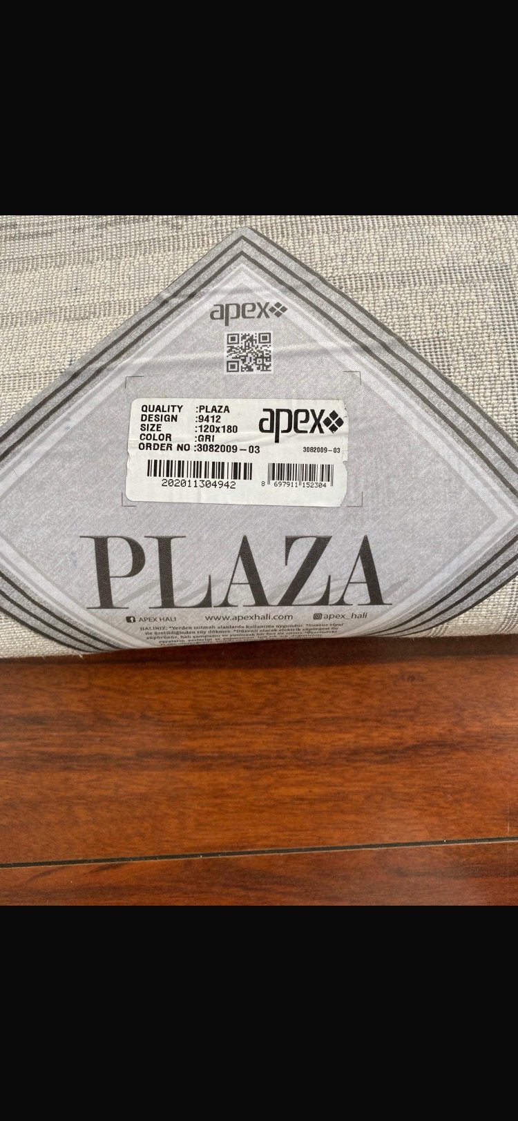 Apex kleed 120x180 Kwaliteit Plaza, Ophalen, 100 tot 150 cm, Nieuw, 150 tot 200 cm