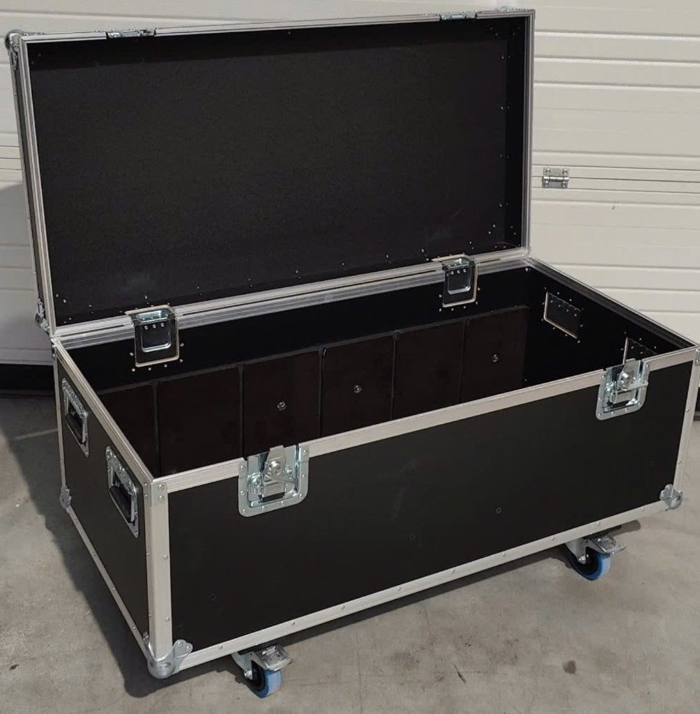 Flightcase groot zwart - 89 x 189 x 69 cm ophalen MORGEN :), Muziek en Instrumenten, Behuizingen en Koffers, Ophalen of Verzenden