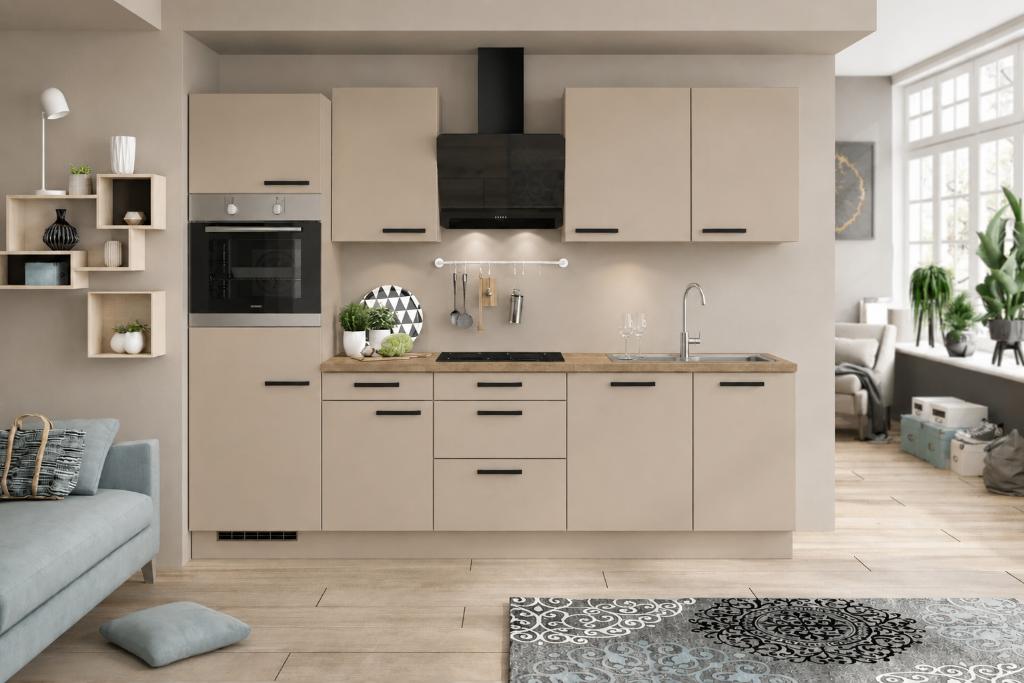 Nieuwe Moderne Rechte Keuken – Compleet, Huis en Inrichting, Overige kleuren, Nieuw, Enkelwandige keuken, Ophalen of Verzenden