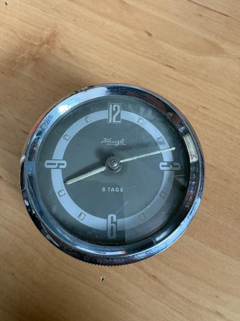 Vintage Kienzle 8 Tage Auto Klokje, Ophalen of Verzenden