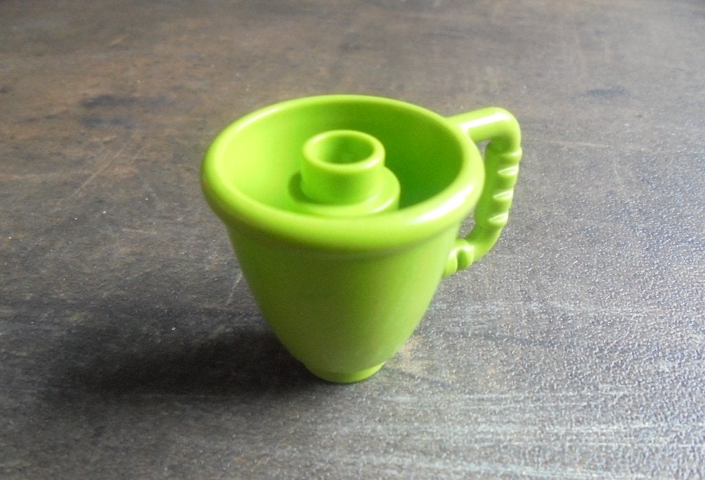Lego Duplo Utensil Cup with Stud Inside (zie foto's), Ophalen of Verzenden, Gebruikt, Losse stenen, Duplo