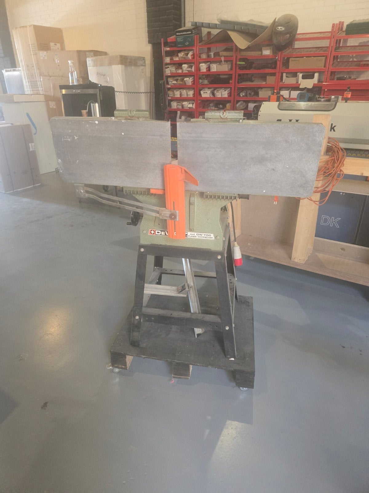 Dewalt DW 1150 Schaafmachine - Vlak- en Vandiktebank, Ophalen of Verzenden, Gebruikt, Overige typen