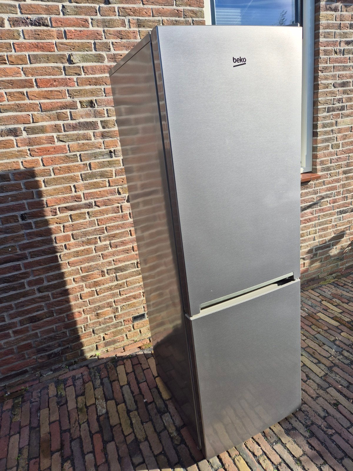 Beko Koel-vriescombinatie - Zo goed als nieuw, Witgoed en Apparatuur, 200 liter of meer, Met aparte vriezer, Zo goed als nieuw