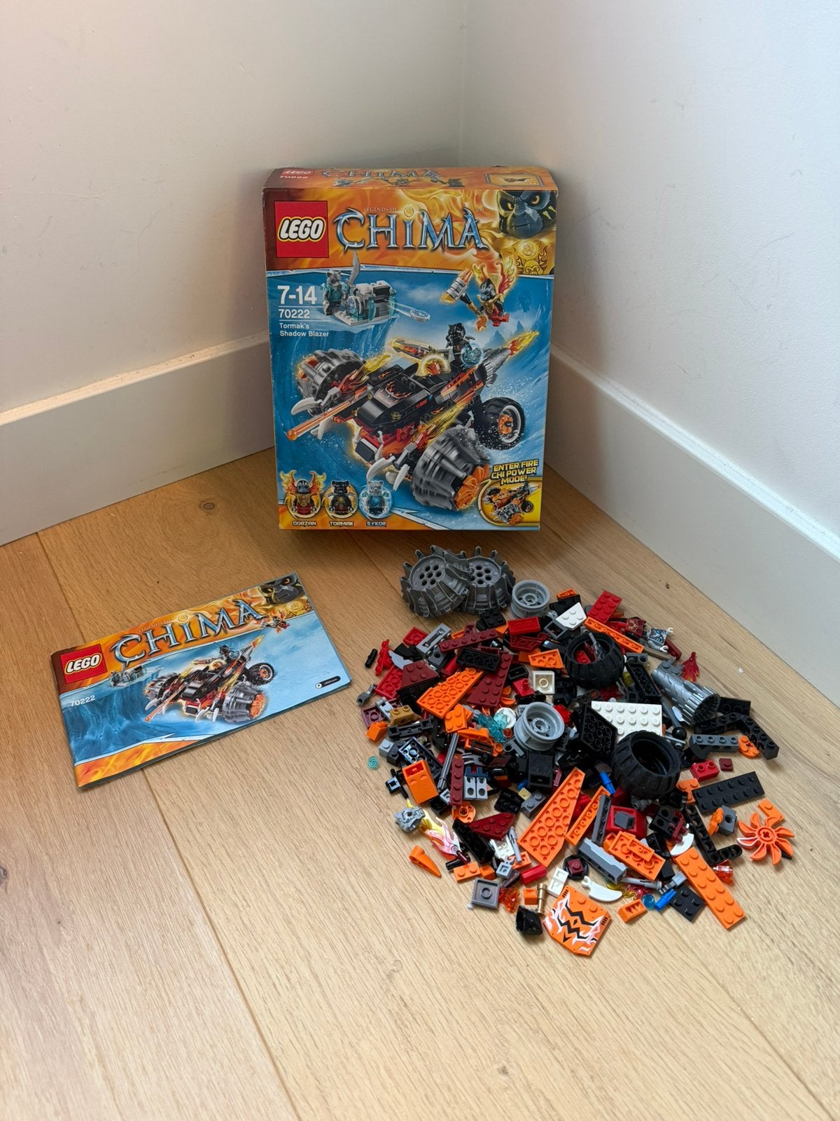 Lego Chima 70222, Kinderen en Baby's, Overige thema's, Lego, Ophalen of Verzenden, Zo goed als nieuw