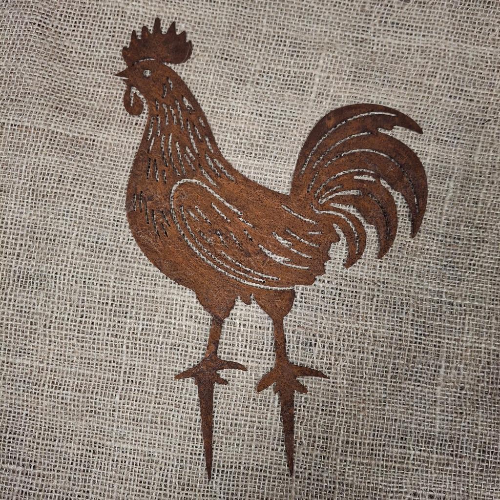 Roestige haan tuinsteker, Ophalen of Verzenden, Nieuw