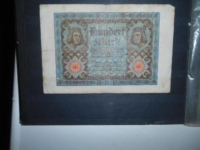 Reichsbanknote 100 Mark  1920, Postzegels en Munten, Bankbiljetten | Europa | Niet-Eurobiljetten, Ophalen of Verzenden, Duitsland