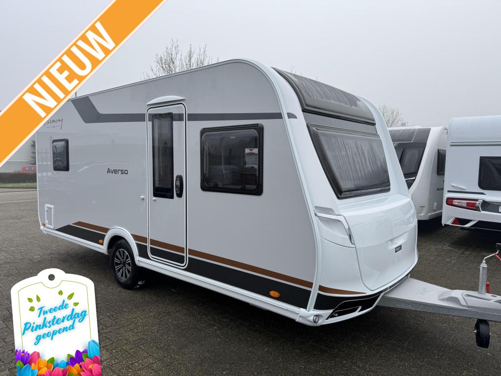 Bürstner Averso Harmony Line 465 TS met fransbed, Caravans en Kamperen, Caravans, Rondzit, Schokbreker, 5 tot 6 meter, Tot en met 4