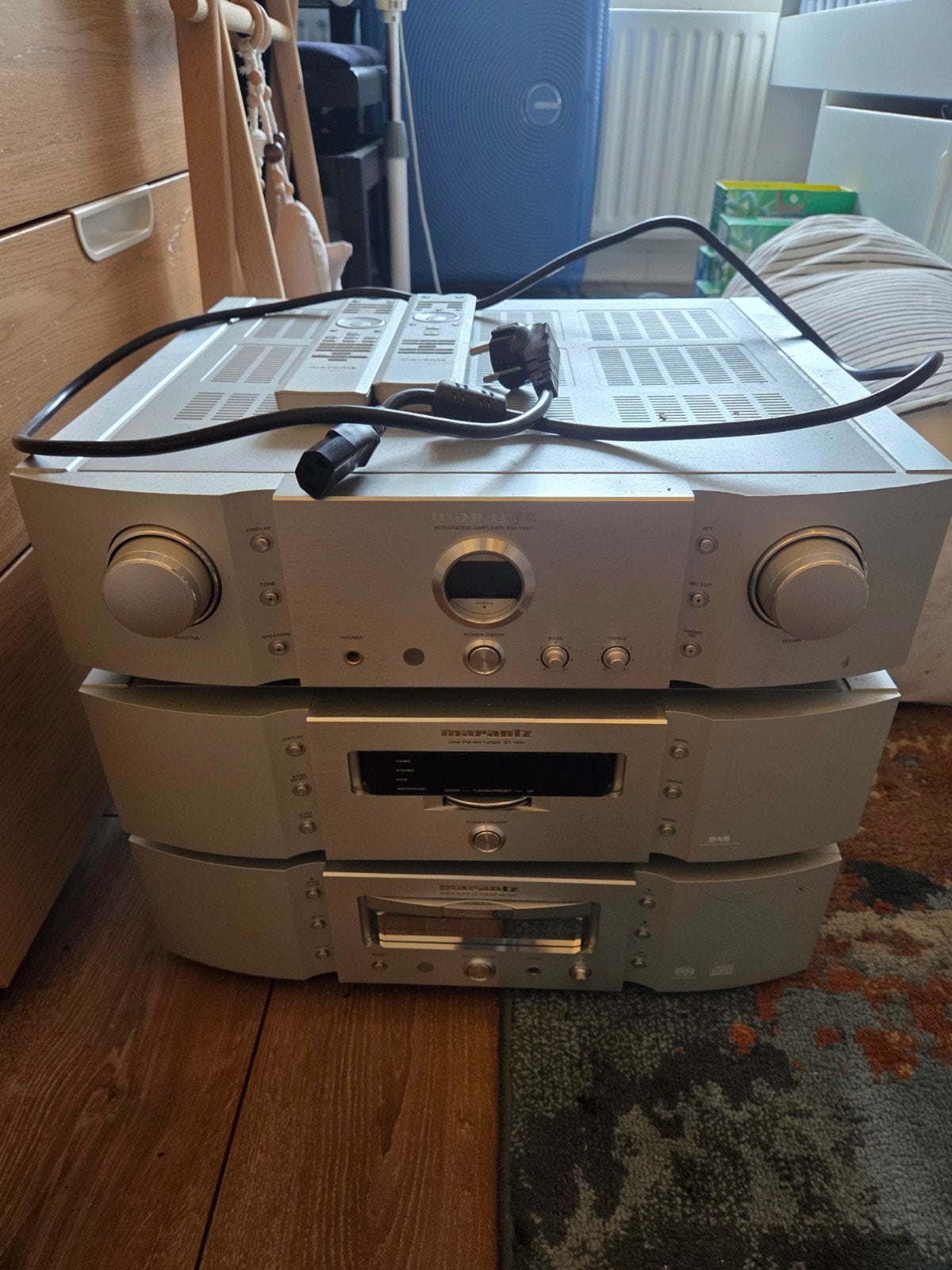 Marantz SA-15S1 / ST-15S1 / PM-15S1 – High-End set – Zeer go, Audio, Tv en Foto, Ophalen, Zo goed als nieuw, Audio