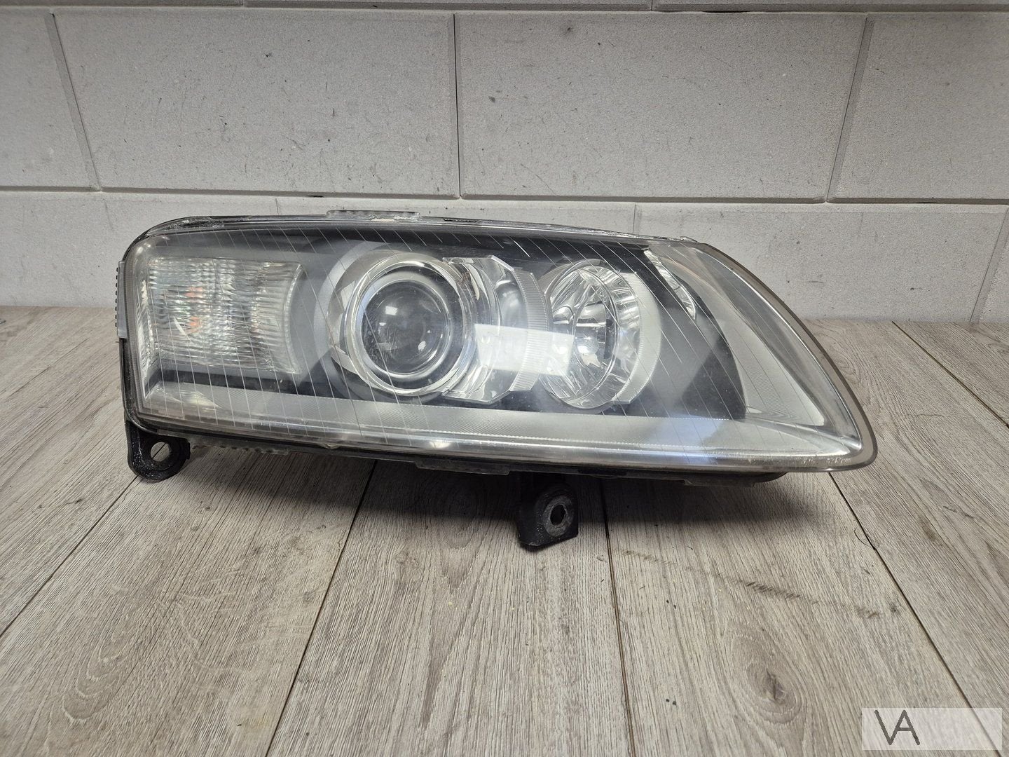 Audi A6 4f 2004 -2008 koplamp xenon rechts zonder bochtlicht, Gebruikt, -, -, -