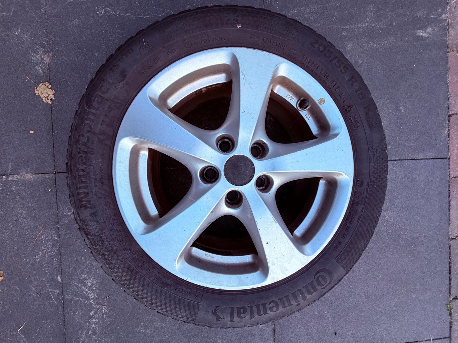 Volvo Borbet 16 inch velgen 5x108, Auto-onderdelen, Banden en Velgen, Ophalen, Gebruikt, 16 inch, Banden en Velgen