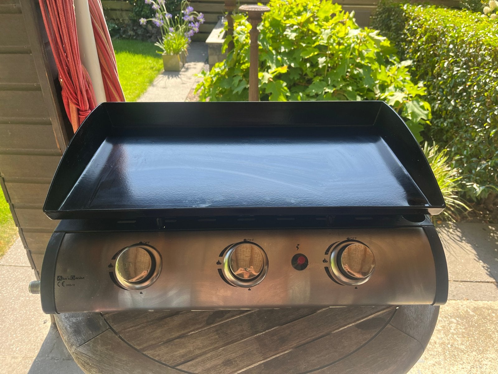 Black & Garden gasbarbecue met 3 branders, Ophalen, Gebruikt