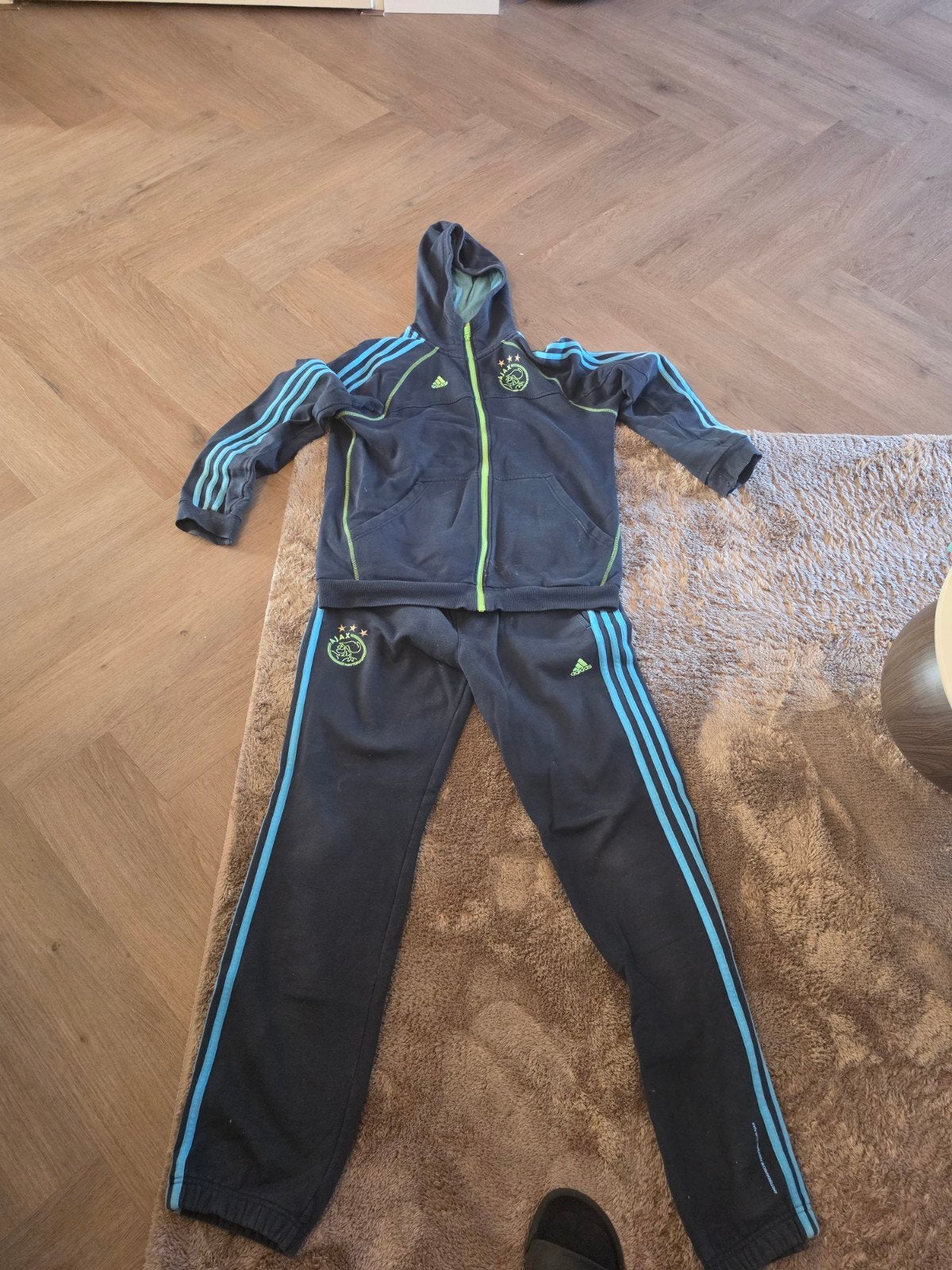 Adidas Ajax trainingspak - Maat 176 (XL), Ophalen of Verzenden, Gebruikt