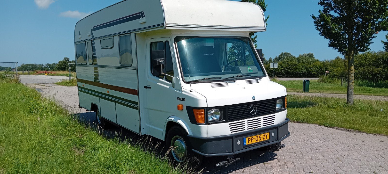 camper oldtimer  mercedes, Chemisch toilet, Buscamper of Camperbus, Tot en met 3, Particulier