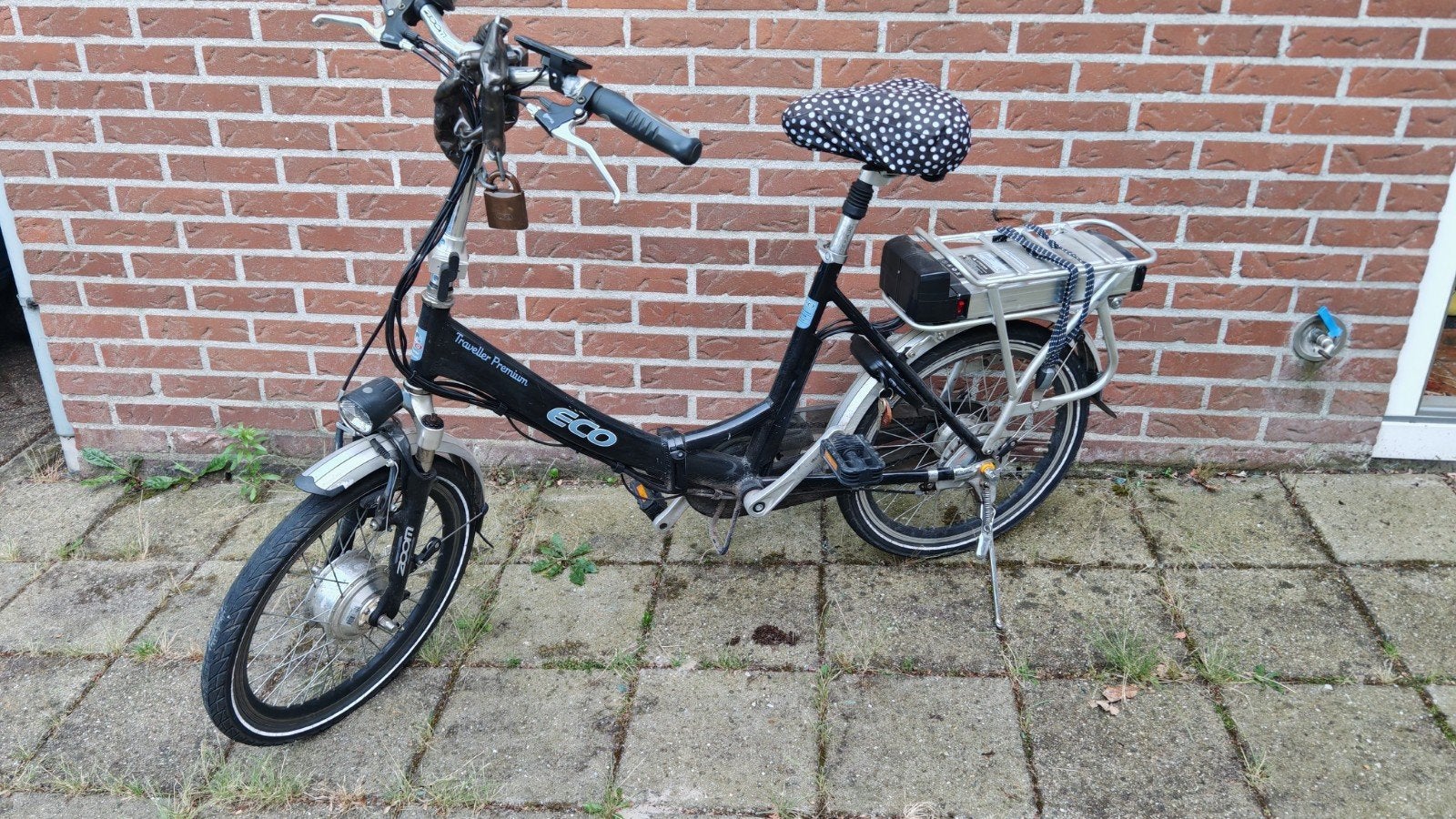 ECO Traveller Premium elektrische fiets, Ophalen, Gebruikt, 30 tot 50 km per accu, Overige merken