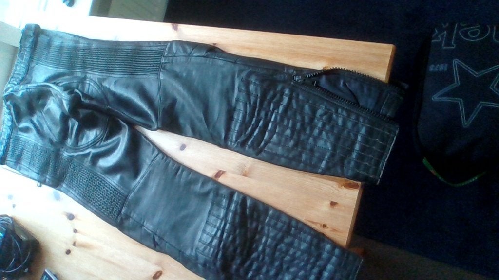 Leren motorbroek, Motoren, Damen, Broek | leer, Ophalen of Verzenden, Dames