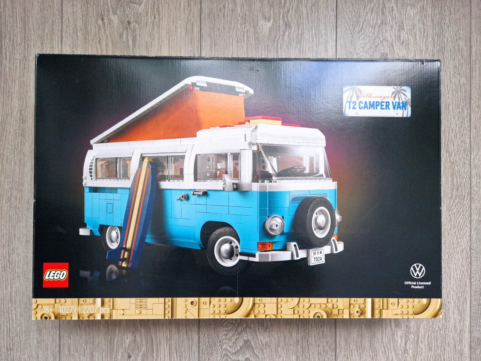LEGO Icons Volkswagen T2 Kampeerbus | #10279, Gebruikt, Ophalen of Verzenden, Icons, Complete set