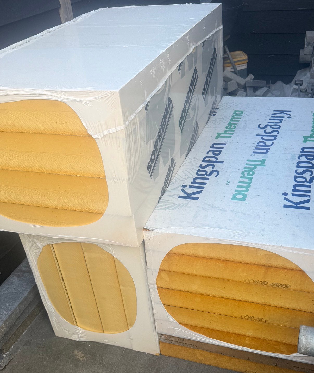 Pir isolatie 2 pakken 140 mm 7 platen 70mm, Doe-het-zelf en Verbouw, Isolatie en Afdichting, Ophalen, 12 cm of meer, Zo goed als nieuw
