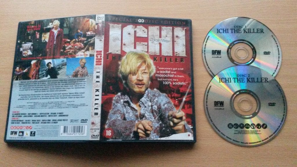 Ichi the killer 2dvd special edition - Miike Takashi, Cd's en Dvd's, Extra's, Vanaf 16 jaar, Verzenden, Nederlands