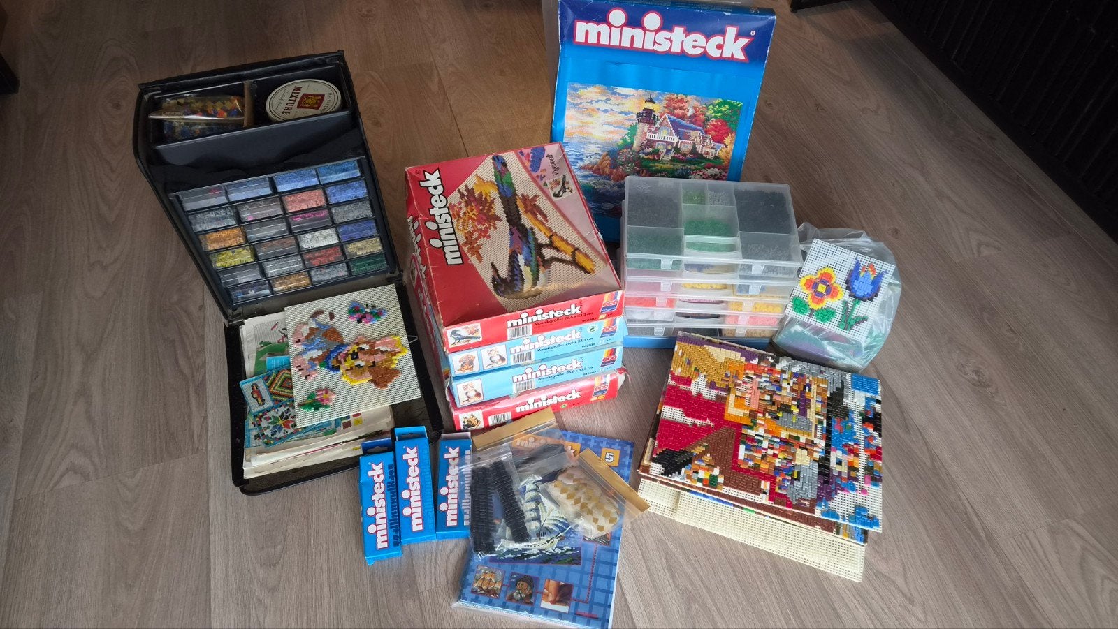Groot Ministeck assortiment: nieuw en gebruikt, Ophalen, Gebruikt