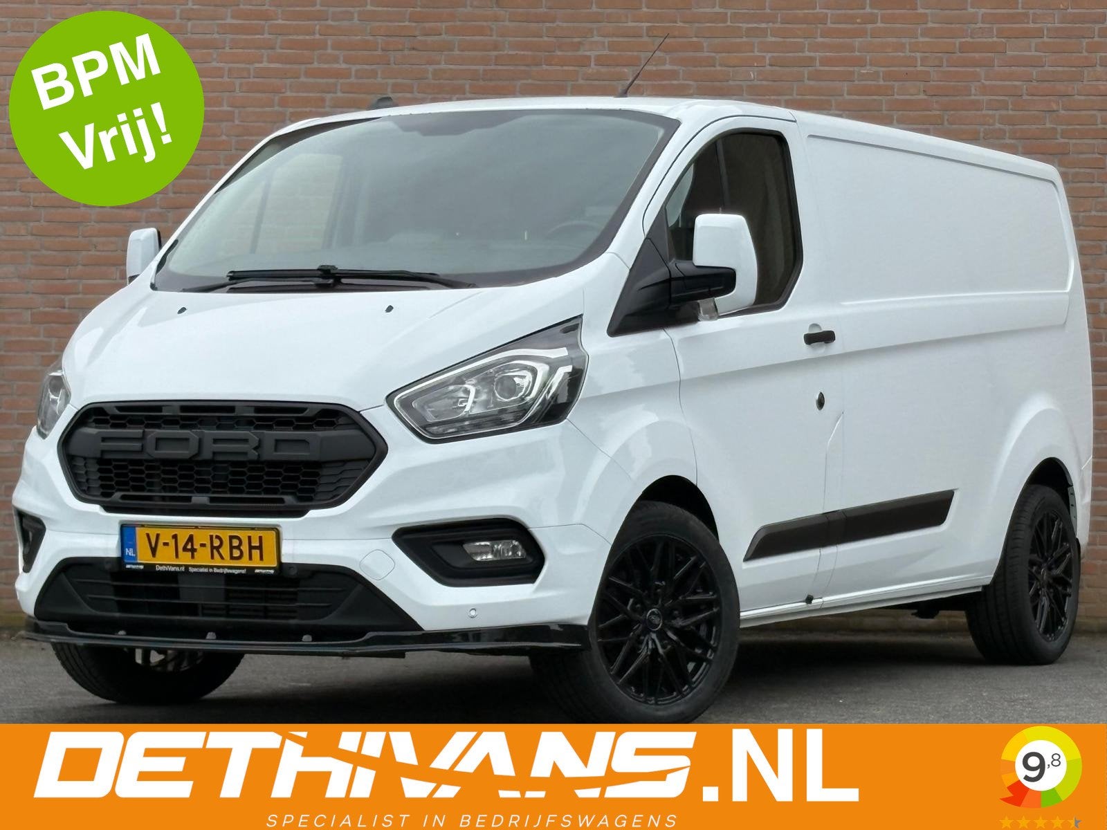 Ford Transit Custom 2.0TDCI 130PK Lang 2.800KG Trekhaak / Cr