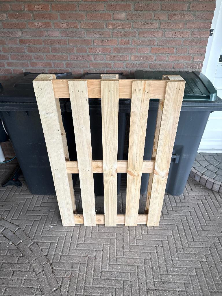 Pallet hout, Ophalen, Nieuw, 50 mm of meer, Pallet