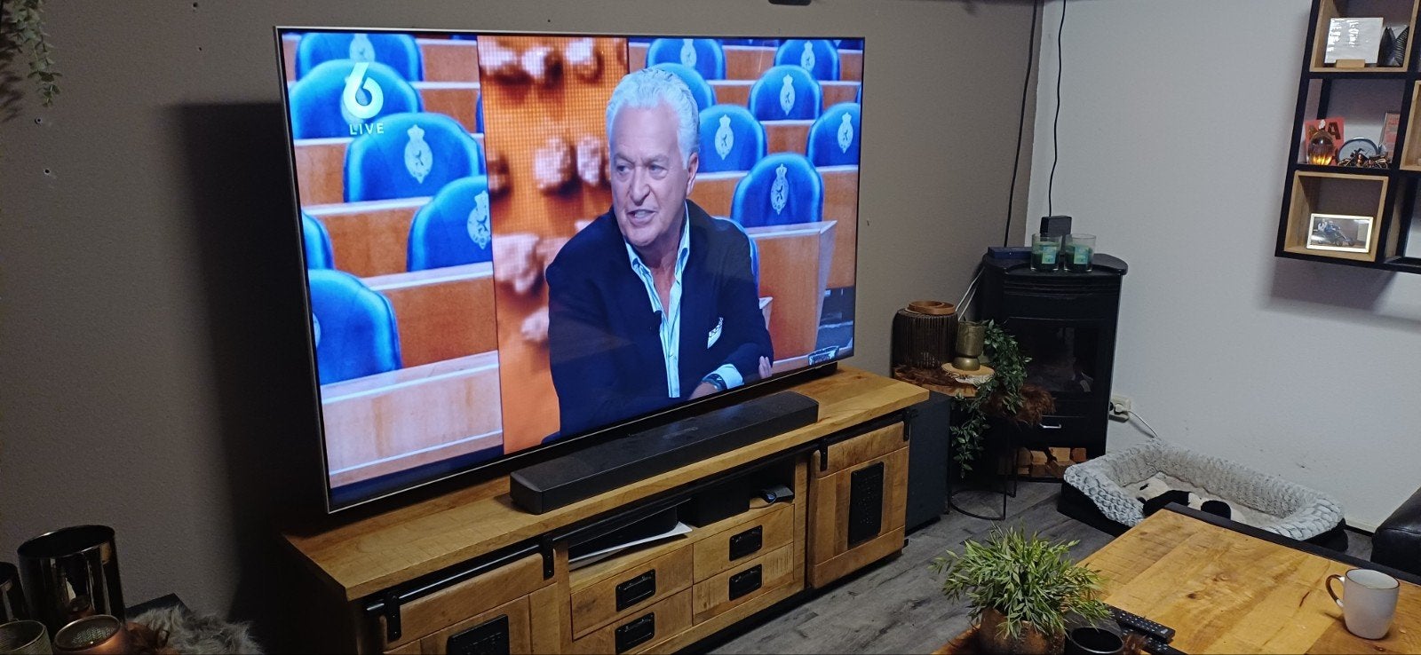 75" Neo QLED Samsung tv, Ophalen, 100 tot 150 cm, 150 tot 200 cm, Zo goed als nieuw