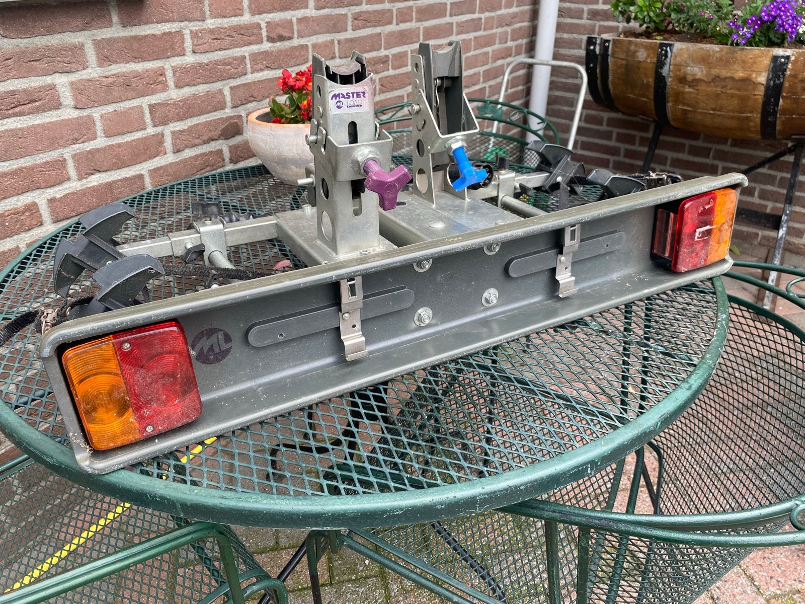 Master-Load Plus Trekhaakdrager voor 2 fietsen, Auto diversen, Ophalen, 2 fietsen, Gebruikt, Trekhaakdrager
