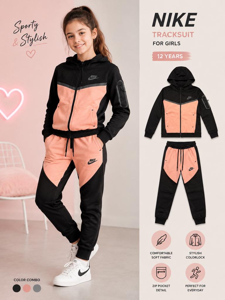 Nike tech meiden pak maat 152, Ophalen of Verzenden, Zo goed als nieuw, Meisje