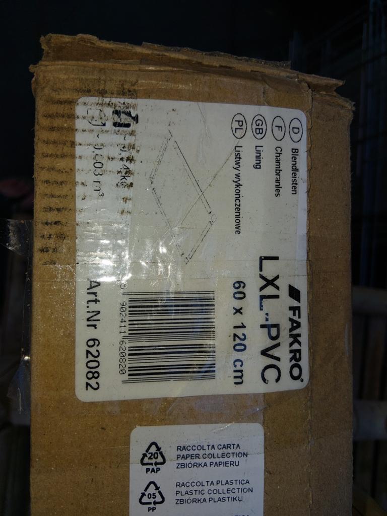 Fakro LXL-PVC afwerklatten voor vlizotrap 60x120 cm, Ophalen of Verzenden, Nieuw