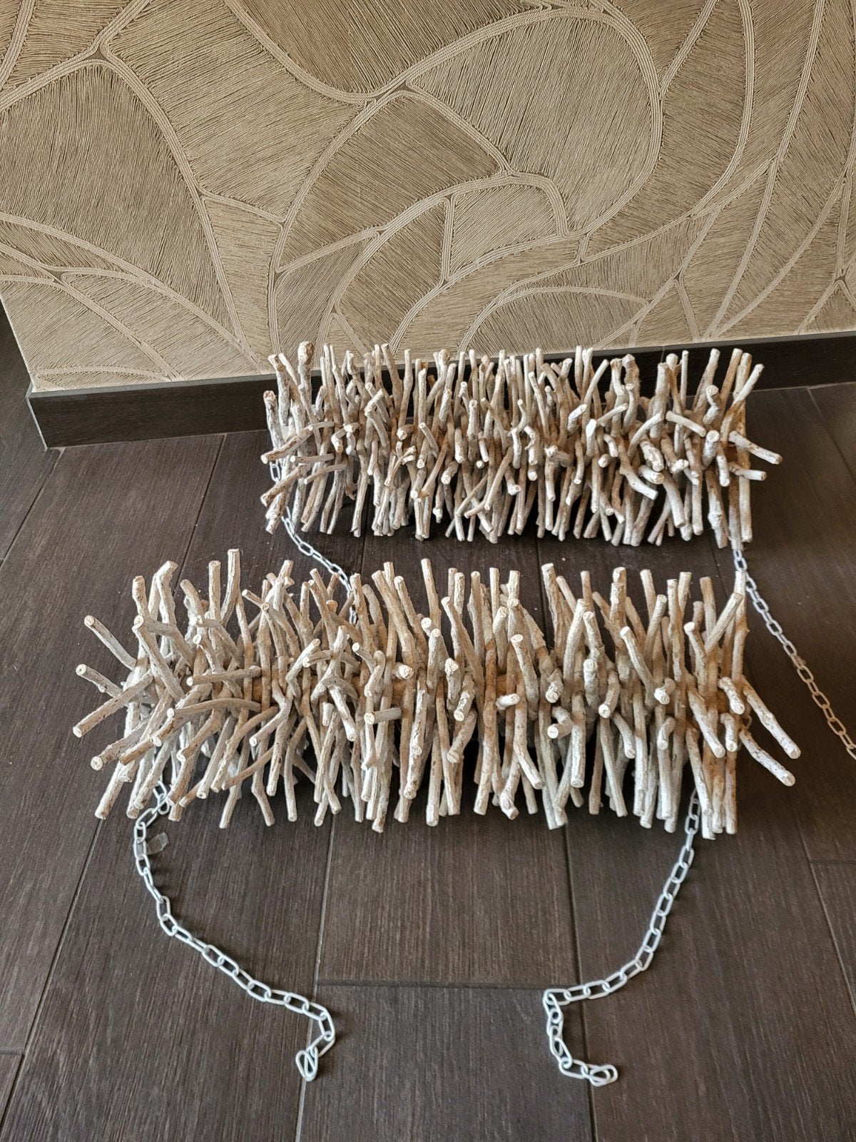 DIY Raamdecoratie van hout om zelf te versieren, Ophalen, Gebruikt, Wit, Hout
