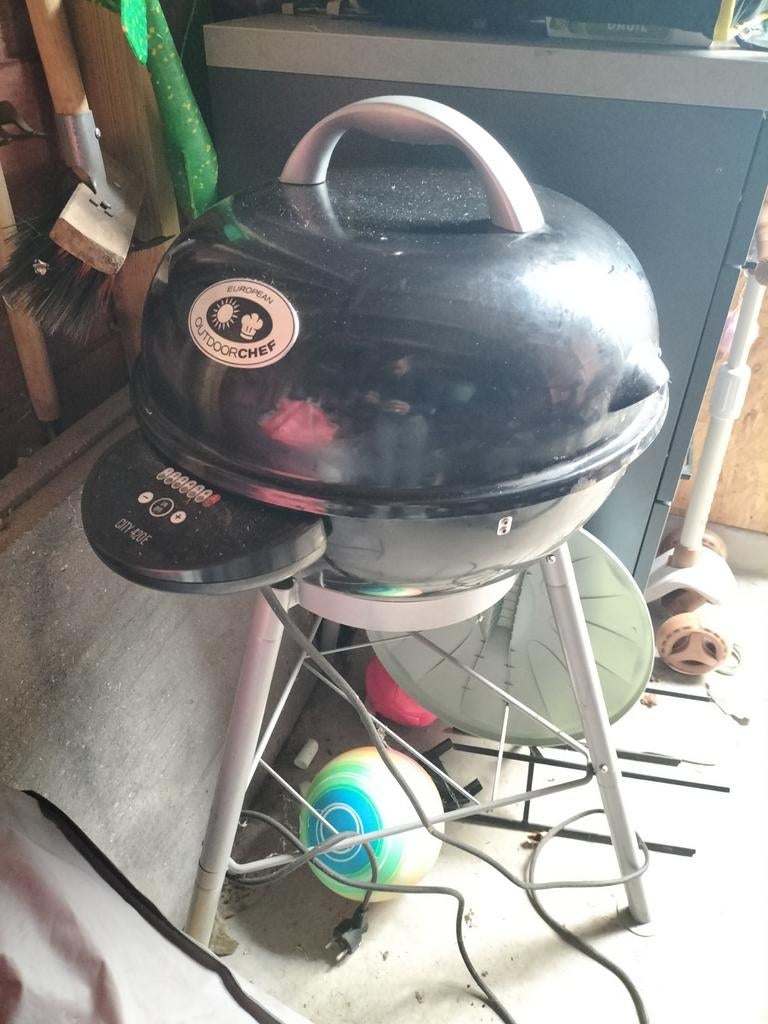 Outdoor chef elektrische bbq, Ophalen of Verzenden, Gebruikt