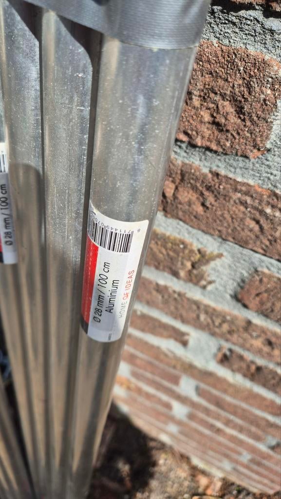Aluminium steigerbuizen met koppelingen, Ophalen