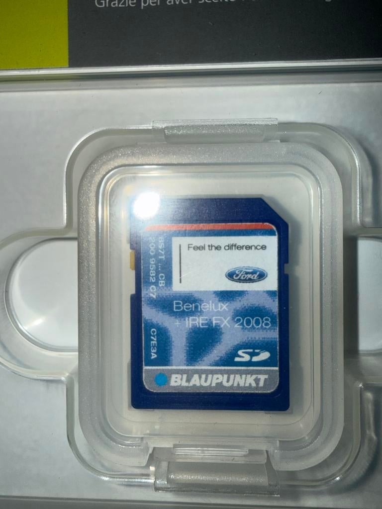 Ford SD kaart navigatie Benelux + IRE FX 2008 Blaupunkt, Auto diversen, Autonavigatie, Ophalen of Verzenden, Gebruikt