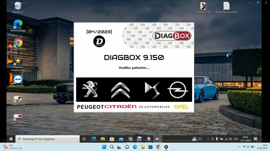 Peugeot Citroen Opel-Vauxhall DIAGBOX 9.150 Nieuw april 2023, Ophalen of Verzenden, Nieuw