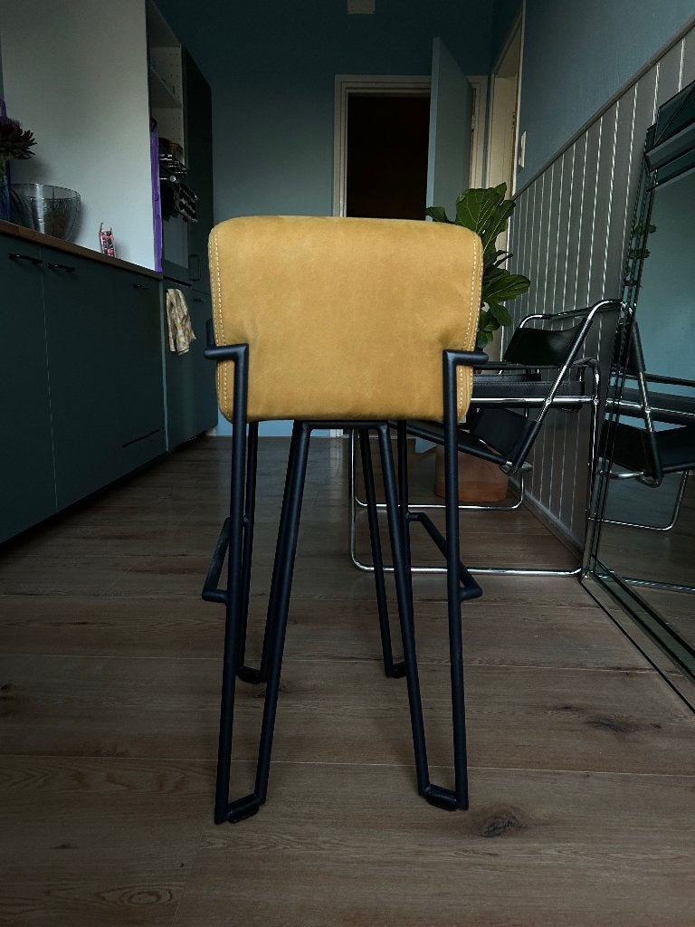 Twee barkrukken Puik design, Ophalen, Met voetsteun, 60 tot 90 cm, Nieuw