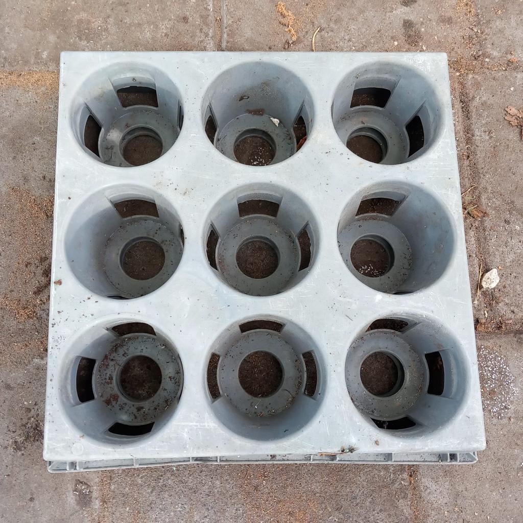 2 Plantenverzamel bakken, Tuin en Terras, Bloembakken en Plantenbakken, Kunststof, Minder dan 30 cm, Minder dan 60 cm, Ophalen of Verzenden