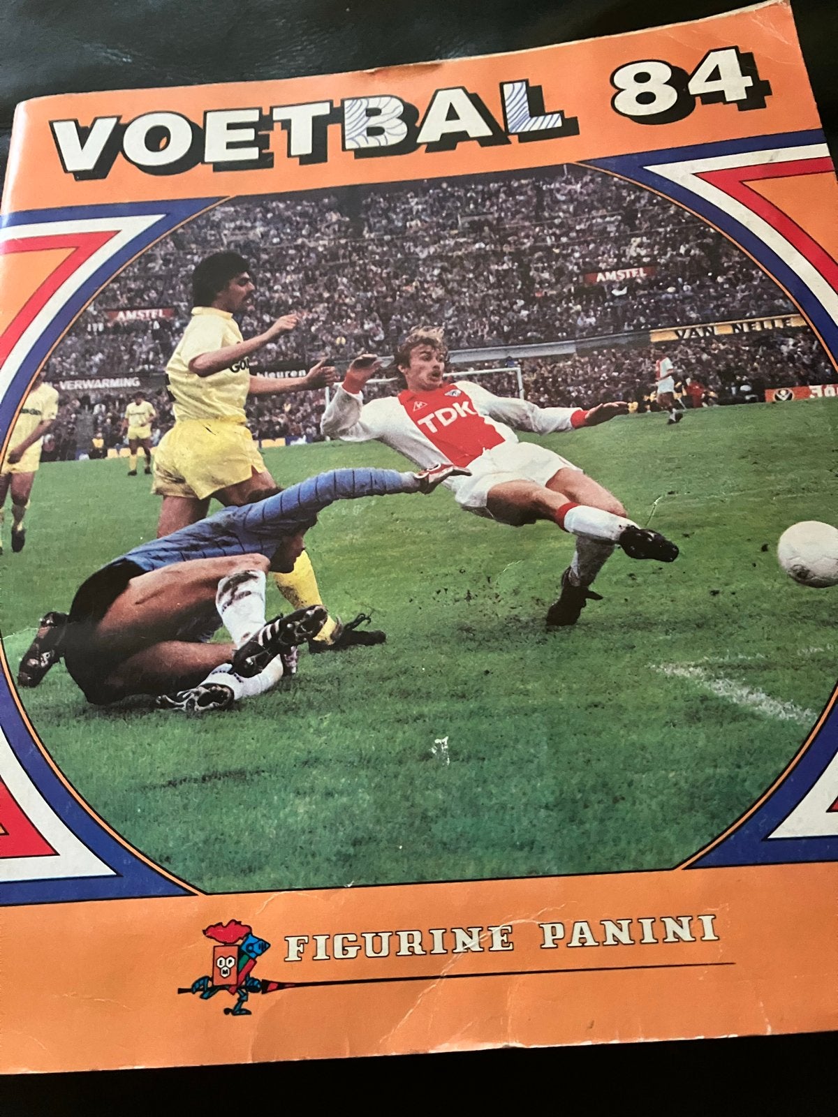 Voetbal 84  Panini Stickerboek, Ophalen of Verzenden, Gebruikt, Overige binnenlandse clubs, Boek of Tijdschrift