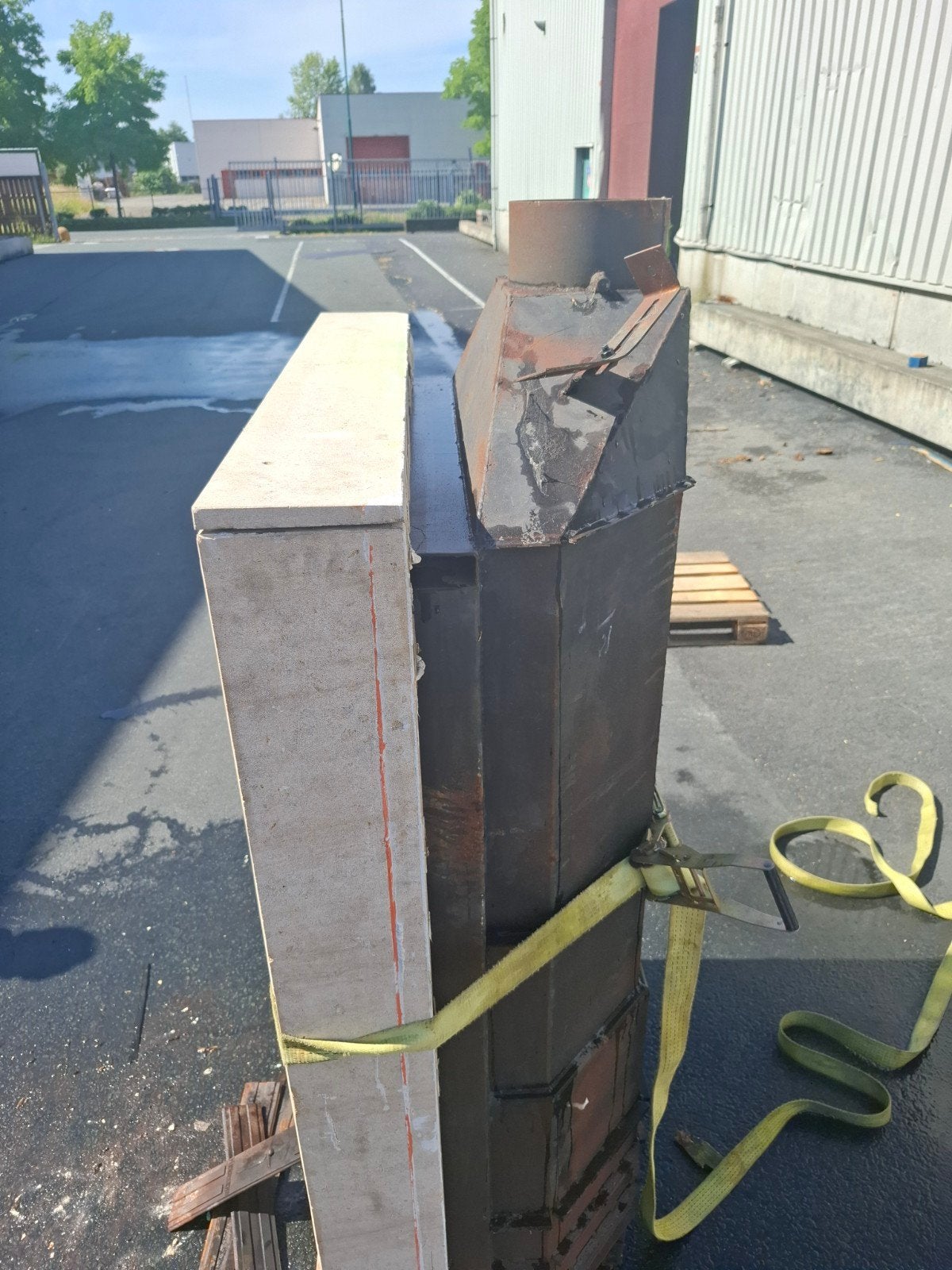 openhaard, Ophalen of Verzenden, Gebruikt, Hout, Houtkachel