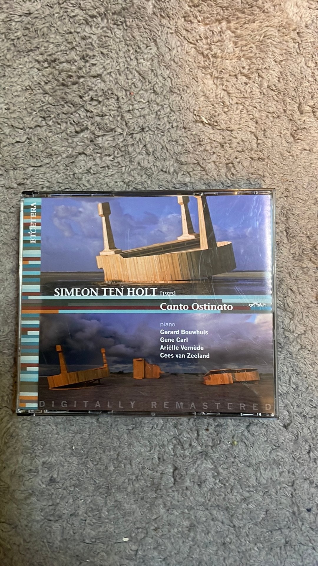 Cd Simeon ten Holt Canto Ostinato, Verzenden, Modernisme tot heden, Zo goed als nieuw