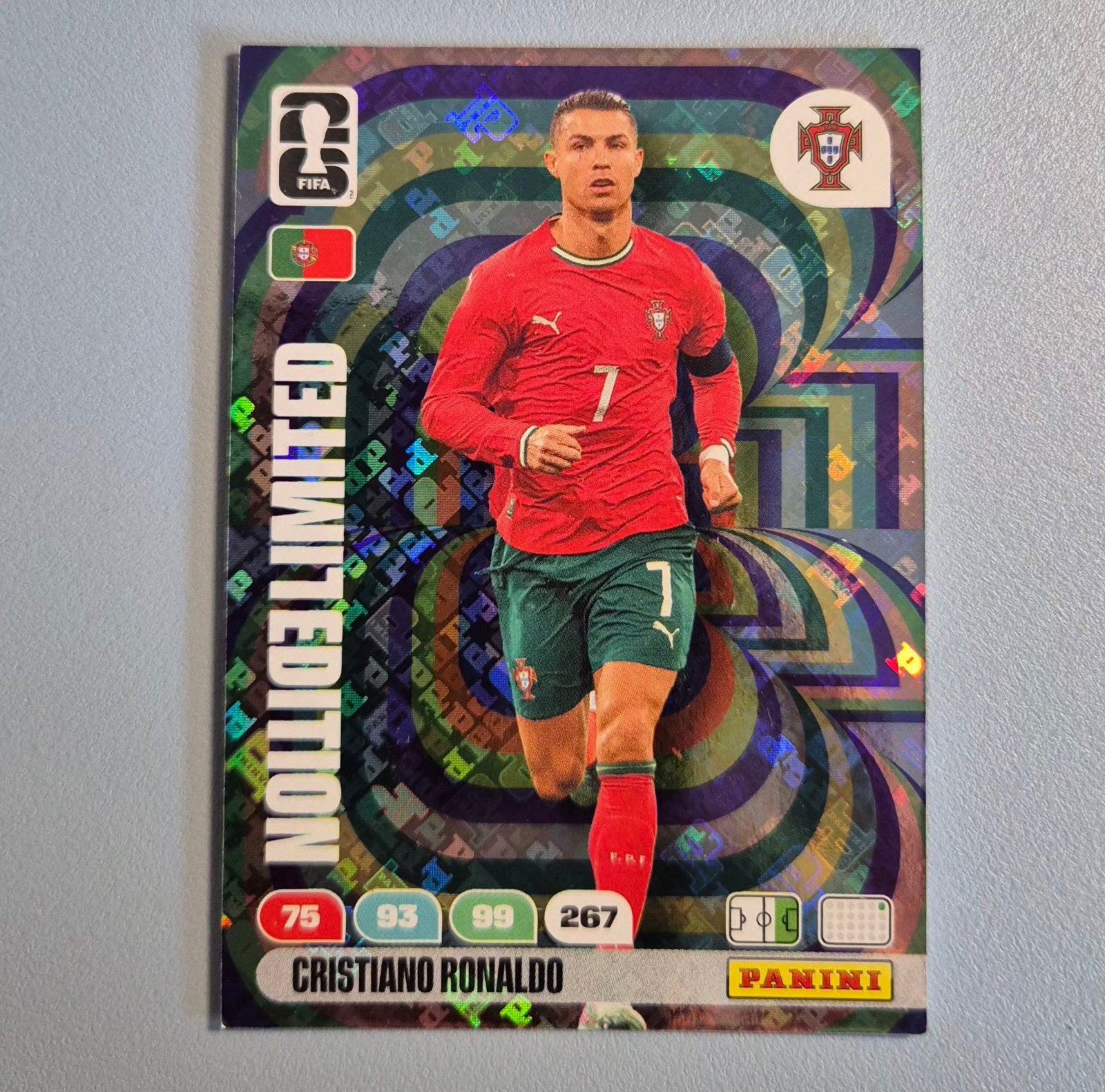 Cristiano Ronaldo Panini FIFA 365 2024 - Limited Edition, Ophalen of Verzenden, Nieuw, Plaatje