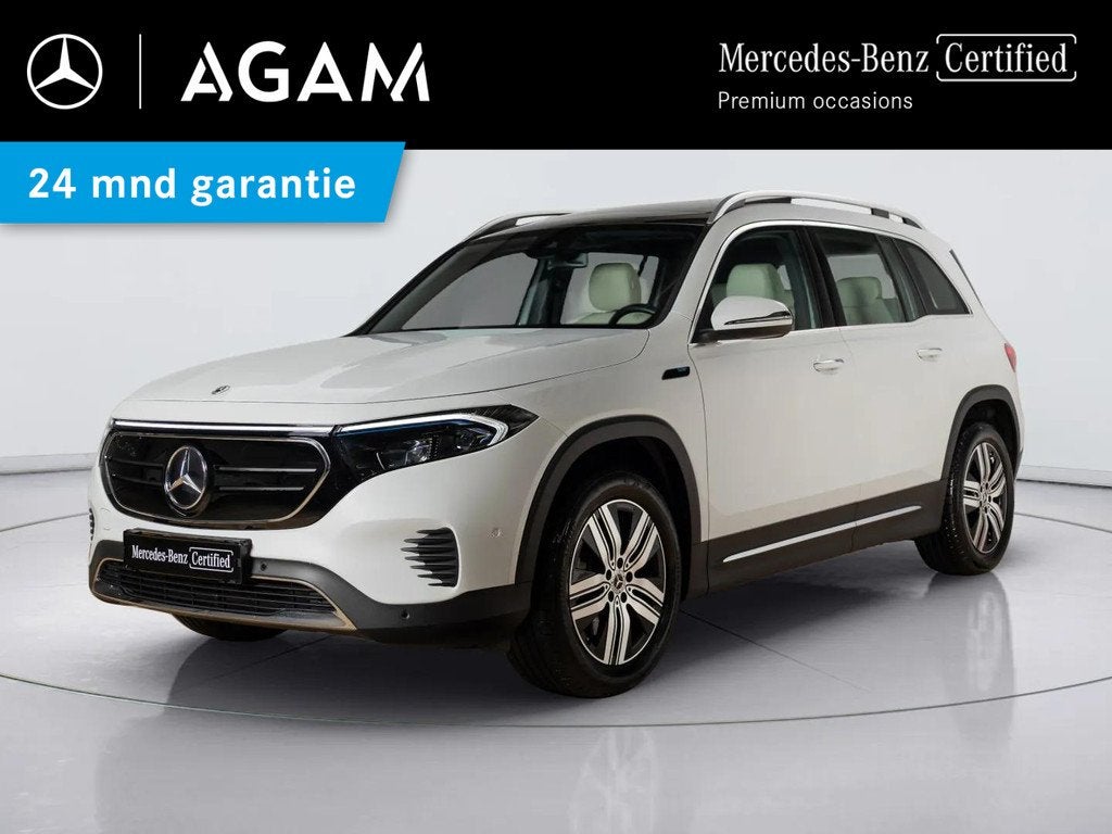 Mercedes-Benz EQB 250 Luxury Line 67 kWh | Panorama dak, Auto's, Mercedes-Benz, Gebruikt, 190 pk, 468 km, Wit