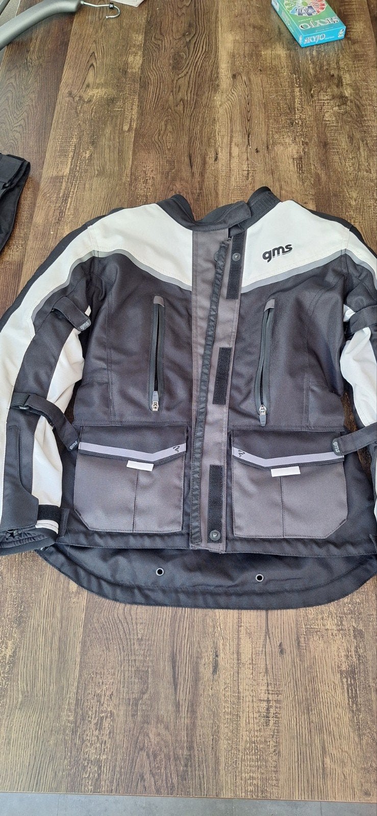 GMS motorpak (jas, broek, handschoenen) met binnenvoering, Ophalen, Jas | textiel, Kinderen, Nieuw zonder kaartje