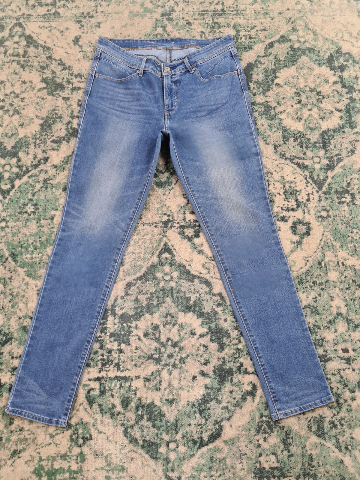 Levi's mid rise skinny W31 L32 Dames Tulsi3132 Mid-rise, Blauw, Ophalen of Verzenden, Zo goed als nieuw, W30 - W32 (confectie 38/40)