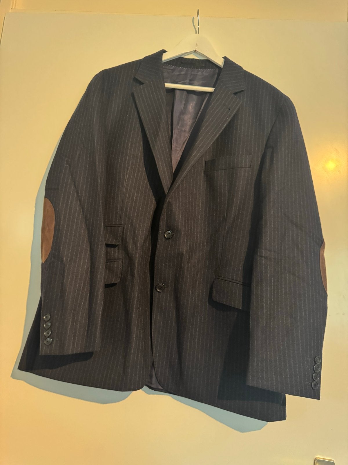 J. Philipp Vintage Germany colbert met elleboogstukken, Ophalen of Verzenden, Zo goed als nieuw, Maat 52/54 (L), Zwart