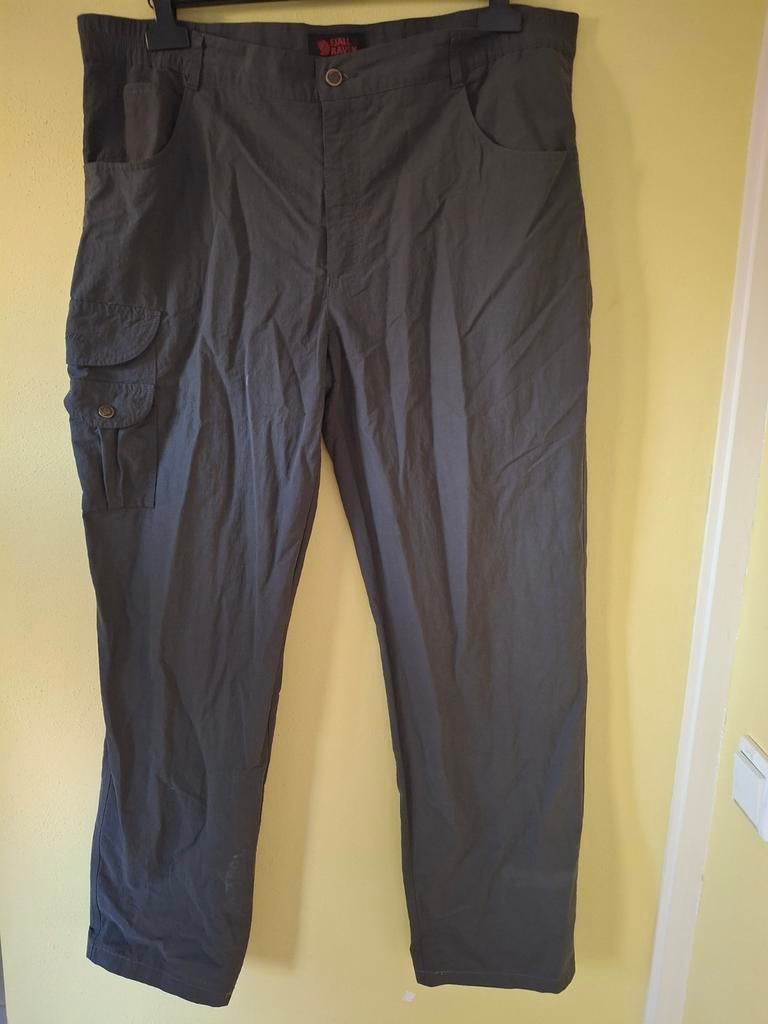 Fjallraven outdoor heren broek donkergroen maat 50, Maat 48/50 (M), Ophalen of Verzenden, Gedragen, Fjällräven