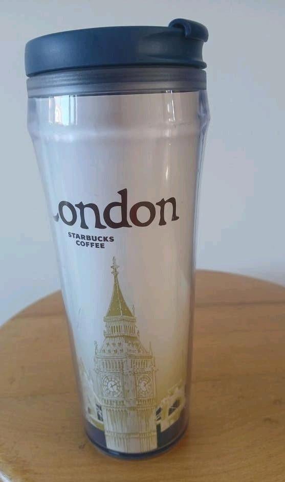 Starbucks Londen Tumbler uit 2004, Overige typen, Kunststof, Nieuw, Ophalen of Verzenden