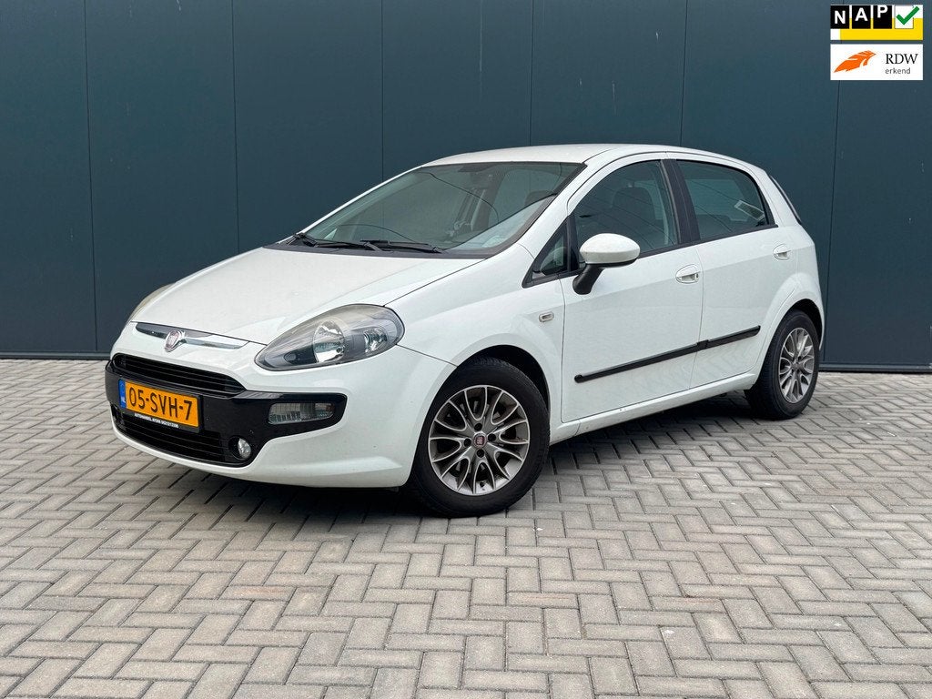 Fiat Punto Evo 1.3 M-Jet Dynamic AIRCO|NAVI|NAP|CRUISE, Voorwielaandrijving, Euro 5, Stof, Gebruikt