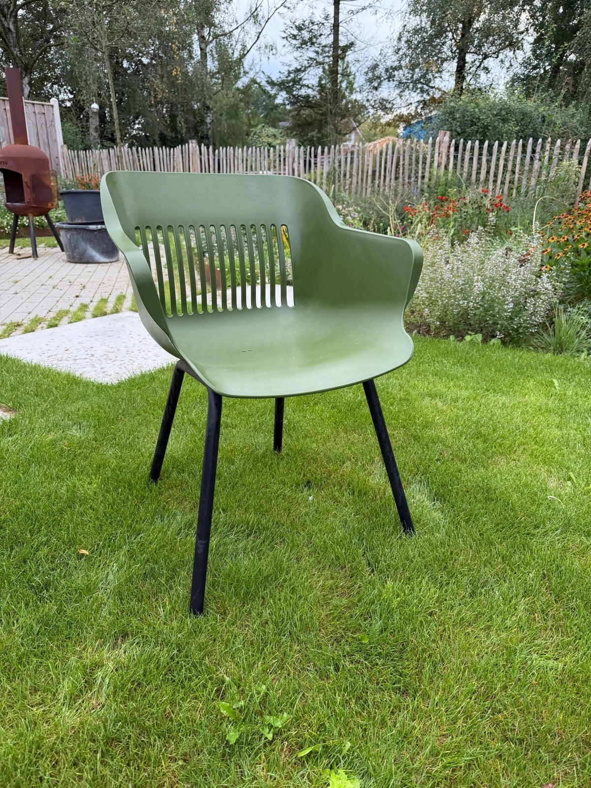 Hartman tuinstoelen 8 stuks, Tuin en Terras, Ophalen of Verzenden, Gebruikt, Kunststof