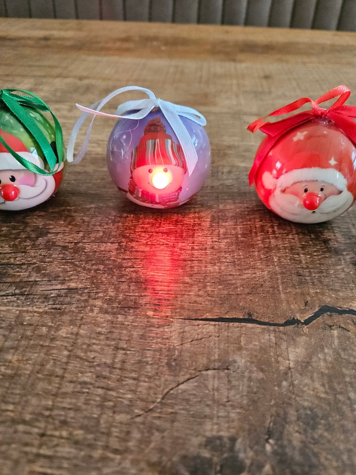 KERSTBALLEN MET LICHT, Diversen, Kerst, Ophalen of Verzenden, Zo goed als nieuw