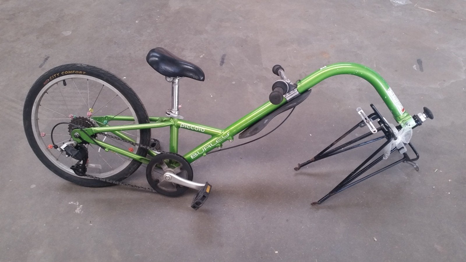 Aanhangfiets Burley Piccolo, Ophalen, Gebruikt, Burley, 20 tot 40 kg
